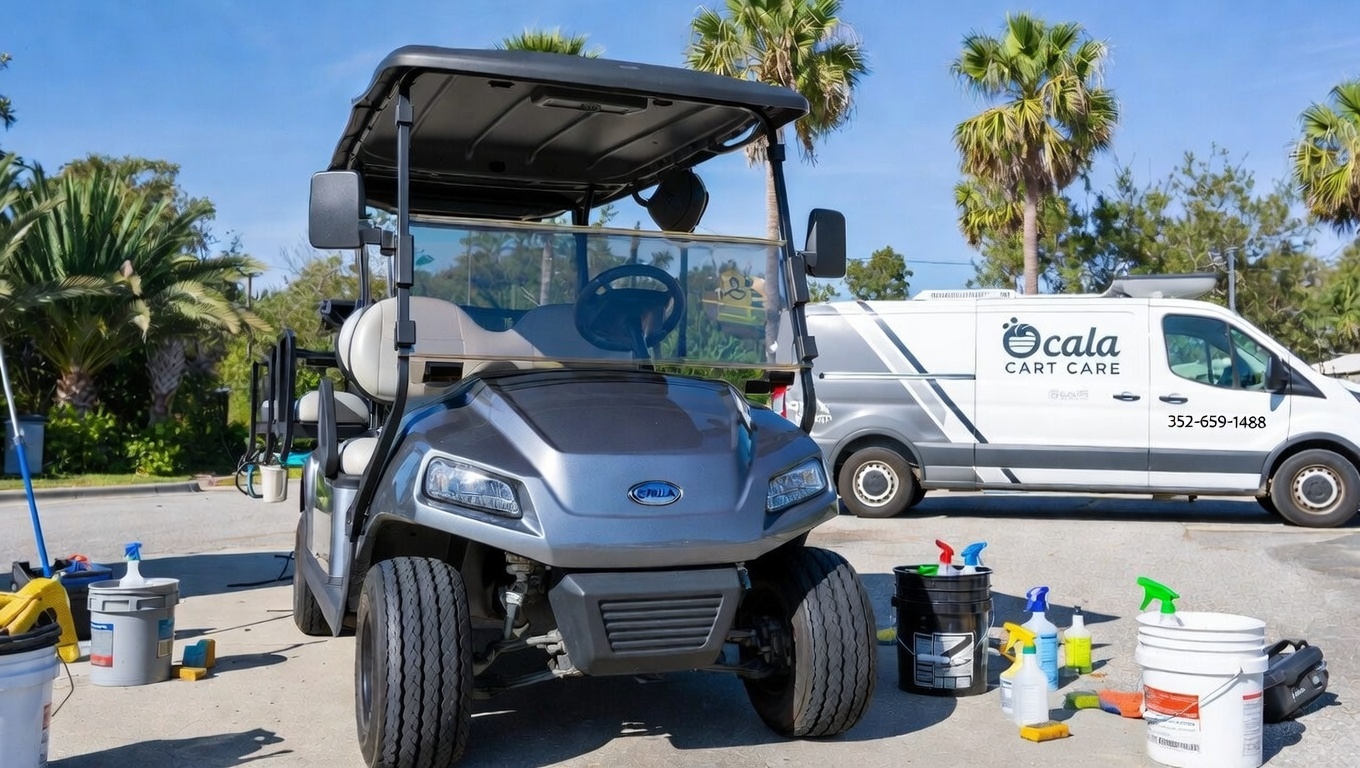 Golf Cart Detailing in Ocala: Essential Tips for a Showroom Shine